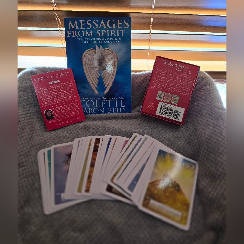 Messages from Spirit and Wisdom of the Oracle Card Set By Colette Baron-Reid.